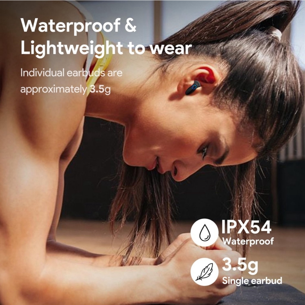 Wireless Earbuds w/Digital Display Charging Case • Compatible w/iPhone & Android - Picture 13 of 13